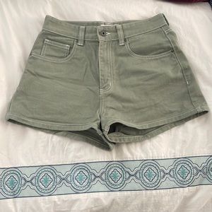 cotton on high rise mom shorts